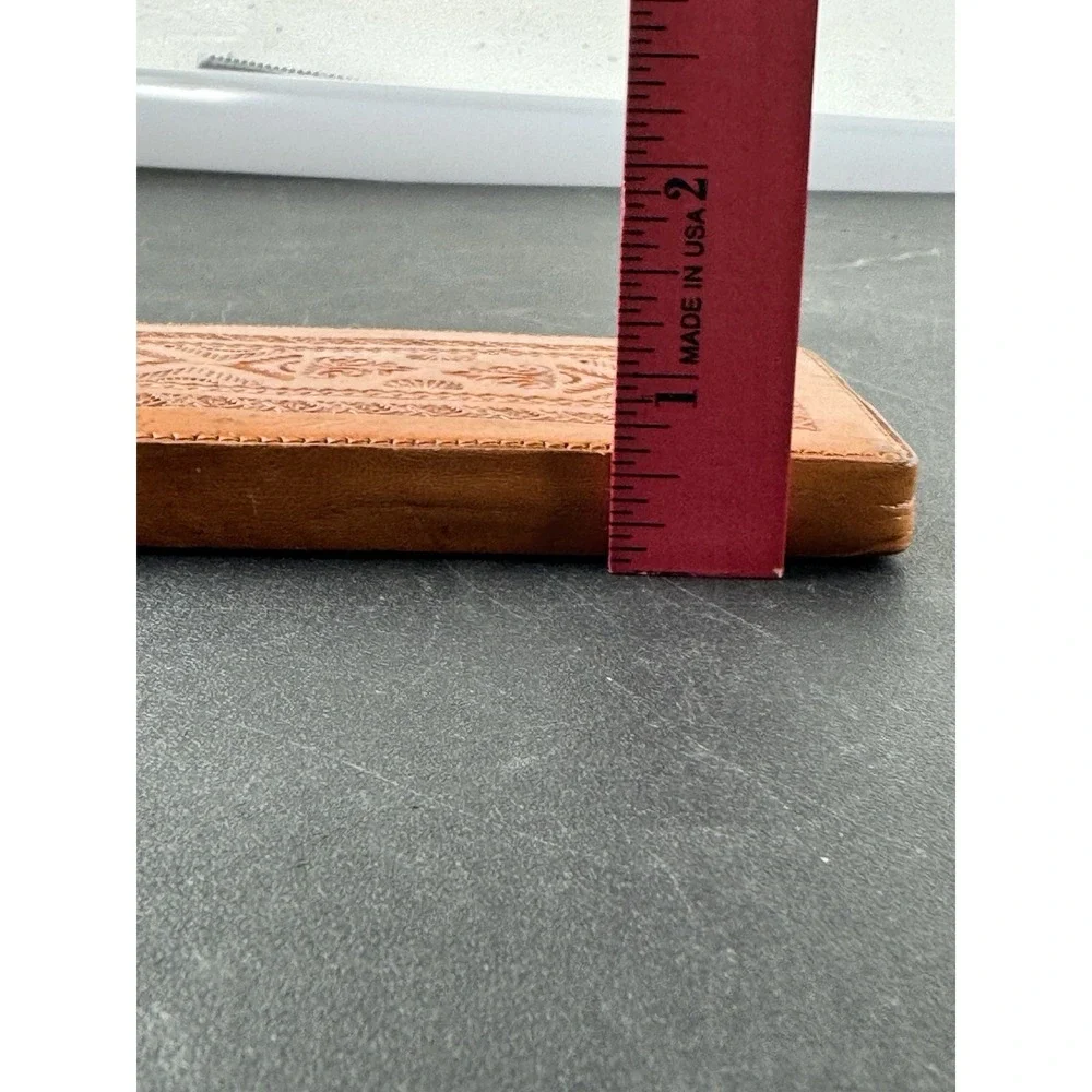 Vintage Handcrafted Brazilian Leather‎ Case Embossed